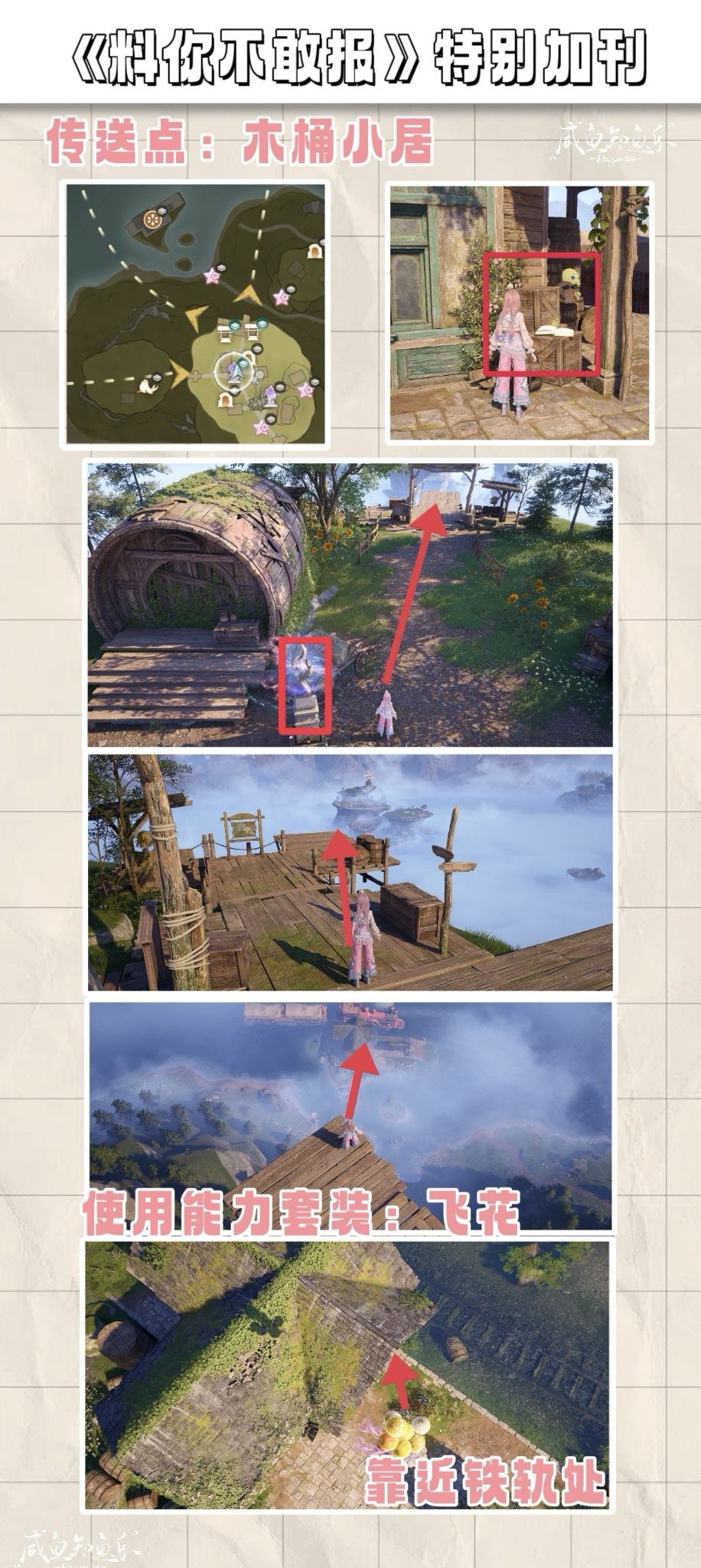 【无限暖暖】丰收季新增阅读物点位 5