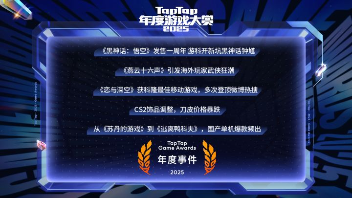 这些震撼游戏圈大事,竟然都是在2025年发生的?截图