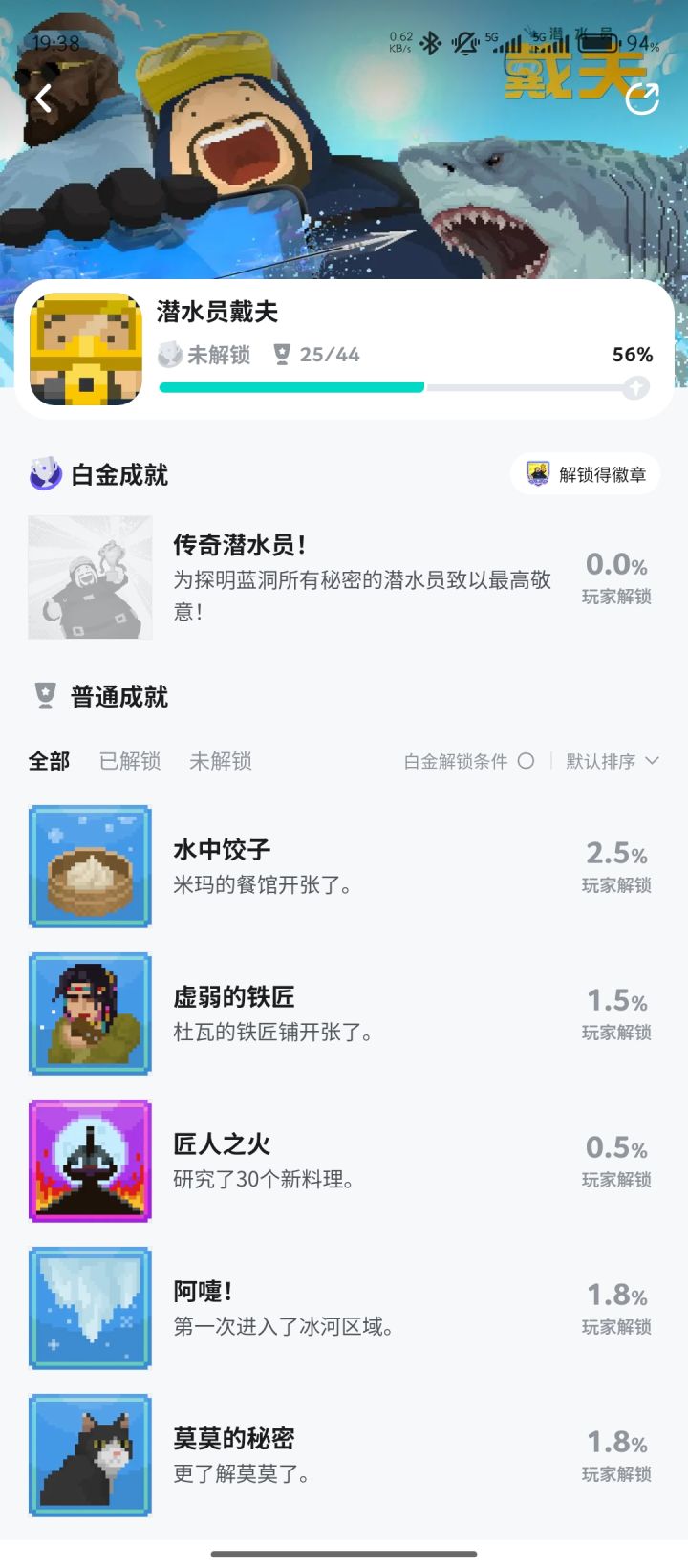 首发三天后成就截图