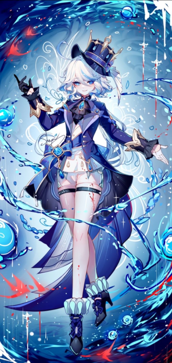 原神插画师，推荐截图
