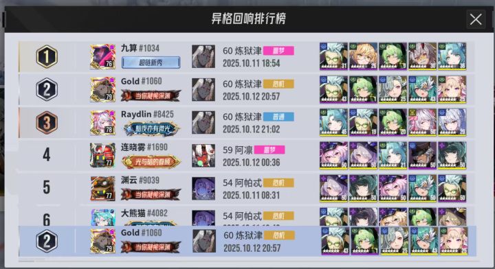 伪通关异格回响截图