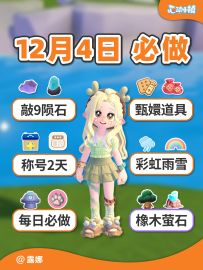 12月4日 敲9陨石 桑拿称号2天 雨雪彩虹预报