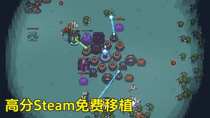 又一Steam高分神作,限时免费体验,类植物大战僵尸塔防+保卫萝卜截图