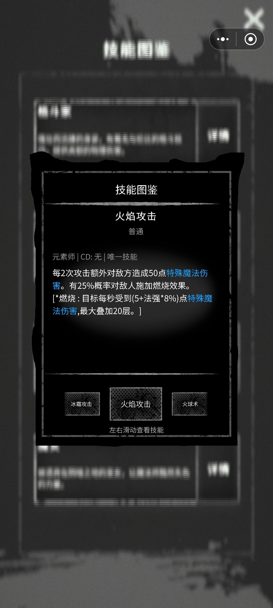 元素师技能详情 10