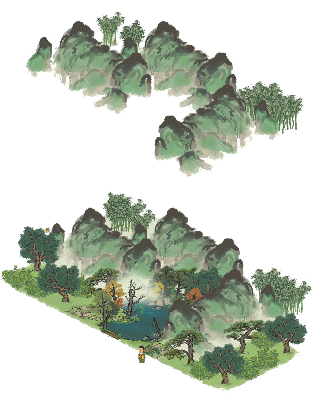 有树就能搭的雾锁玉龙渊 2