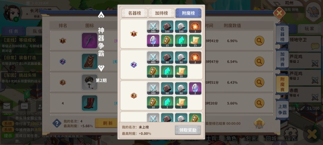 上榜了，却没有奖励 2