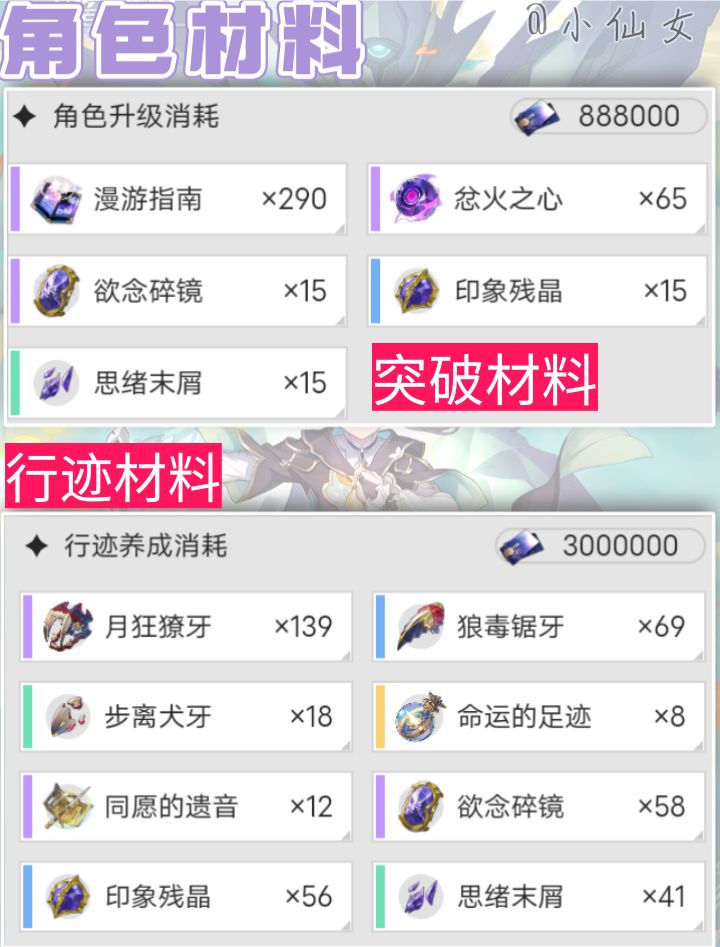 【V2.7攻略】流萤角色培养攻略，击破输出向 2