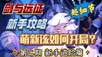 剑与远征 新手攻略 萌新开局第二期 新手进阶篇 超多细节