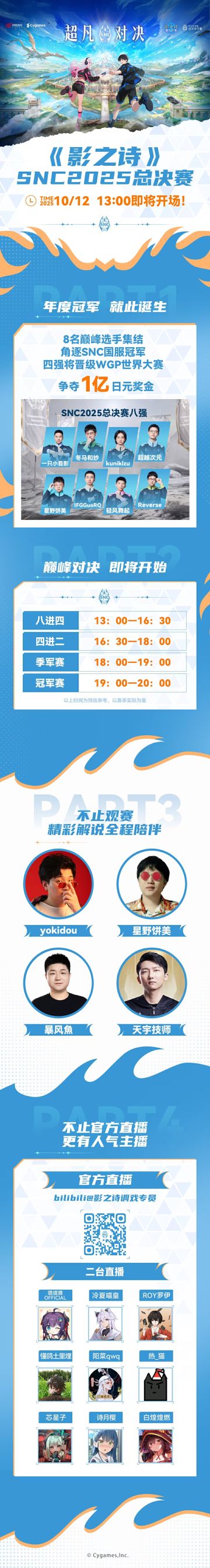 SNC2025总决赛即将开启！