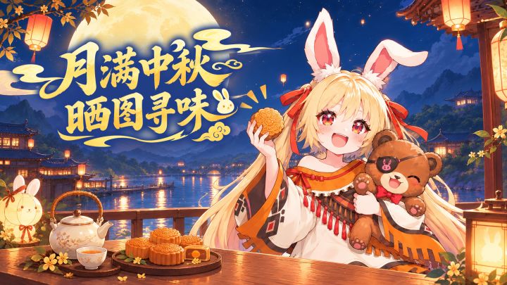 【福利活动】✨月满中秋,晒图寻味赢好礼🌕截图