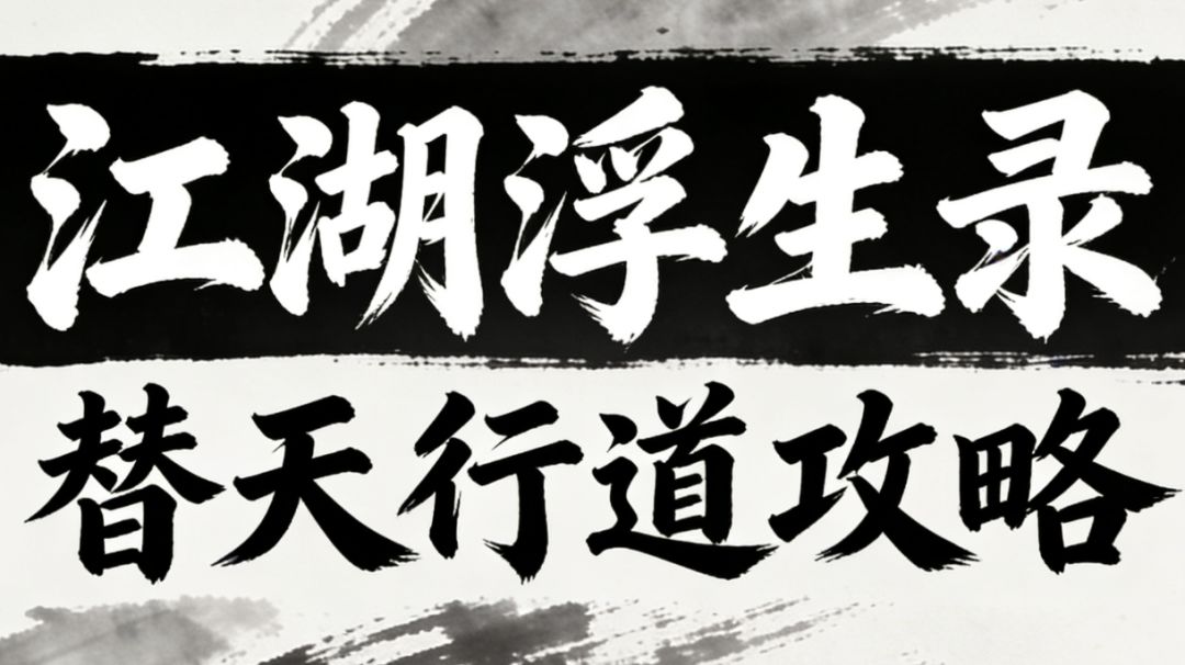 江湖浮生录 替天行道攻略截图