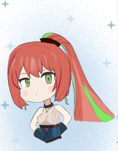 【蒂娜表情包】蒂娜叉腰 2