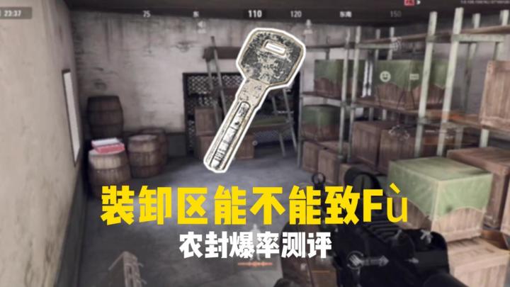 暗区突围:破产救星装卸区钥匙-农封爆率测评截图