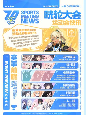 【晄轮大会运动会快讯】赛事前瞻