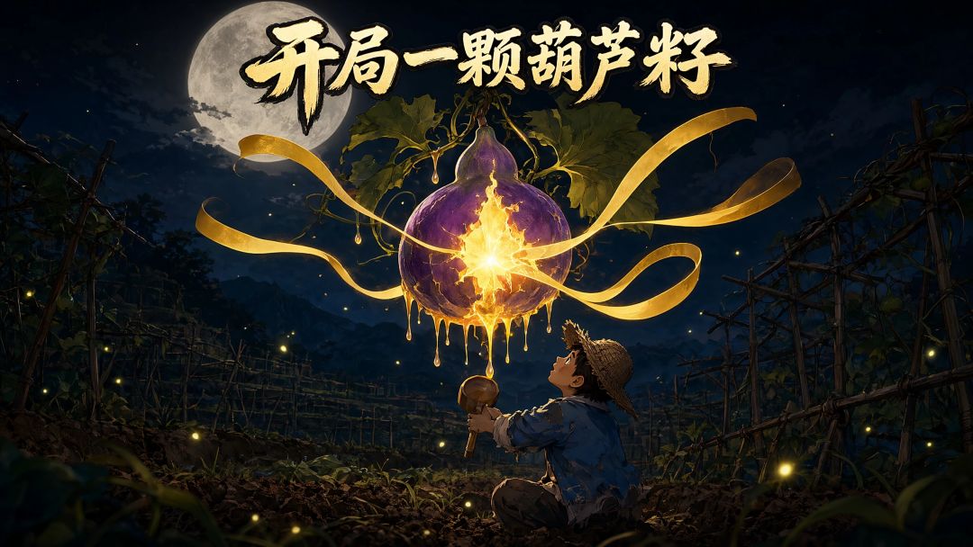 开局一颗葫芦籽:授粉配种开词条,种出满园金葫芦 1