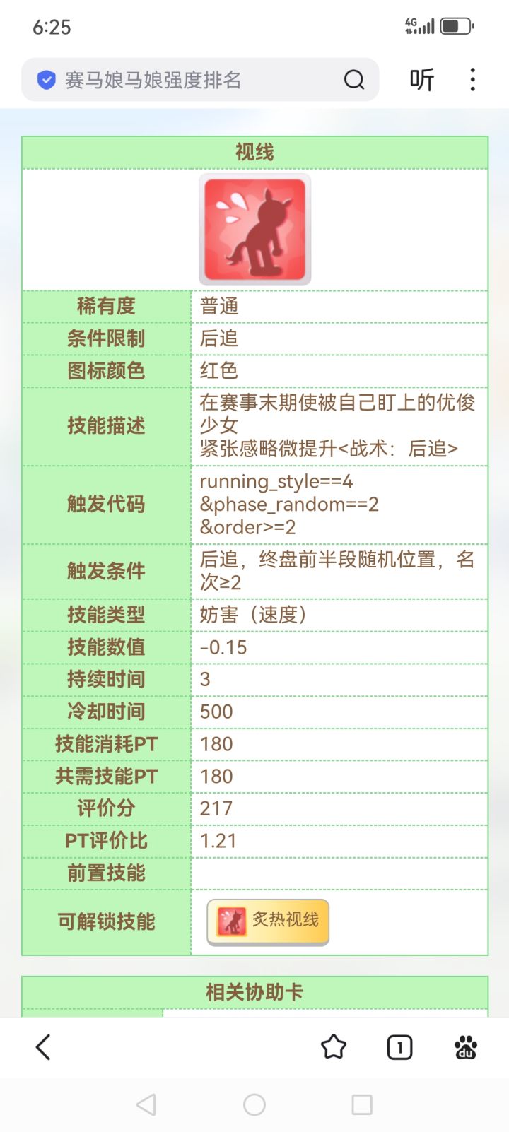 新人求问,视线这个技能需要点吗?截图