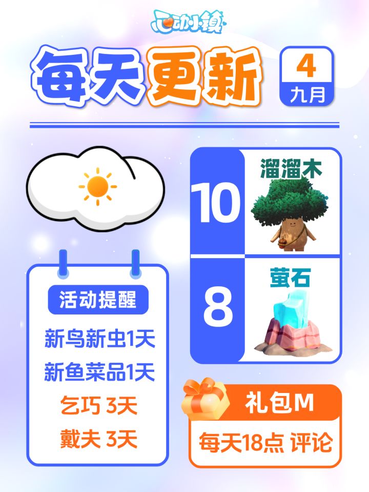 9月4日小镇日报溜溜木萤石兑换码 每日更新截图