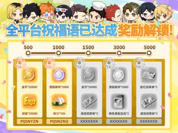 全平台祝福语目标达成丨里程碑【1000】