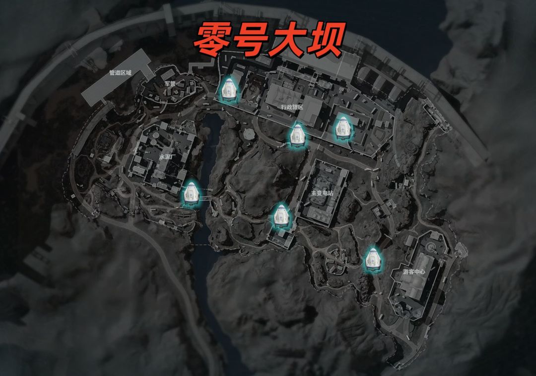 山火空投补给箱（全地图固定点位图） 2