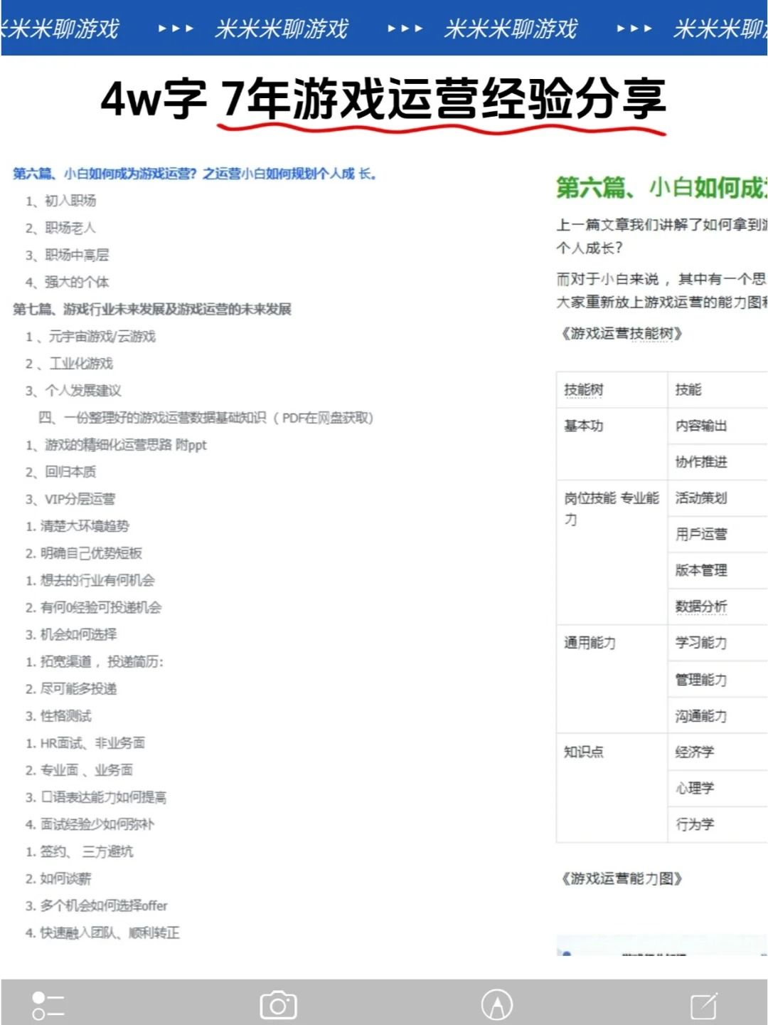 1个人7年4W字游戏行业摸爬滚打的经验分享！ 3