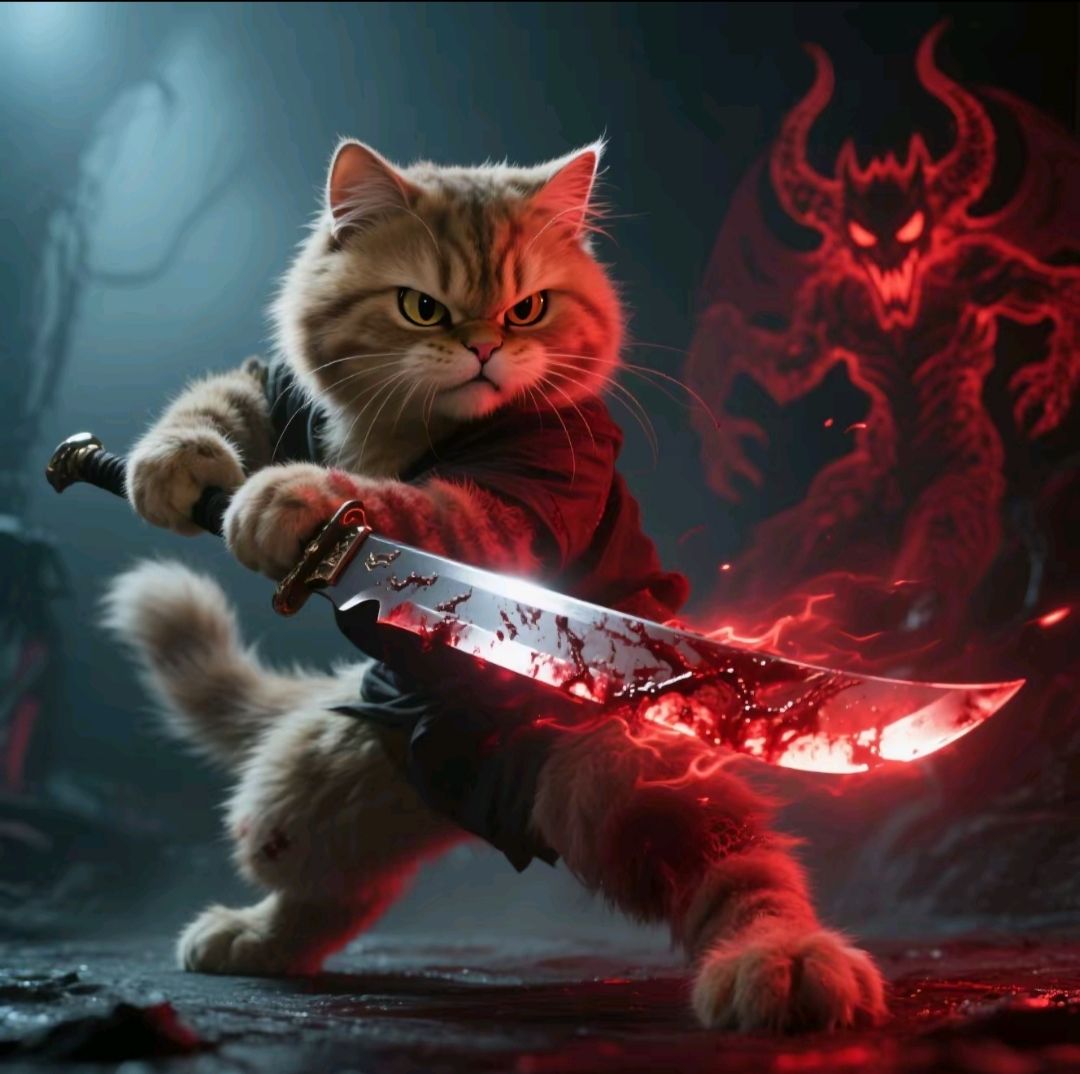 血魔牢猫👿👿👿 4