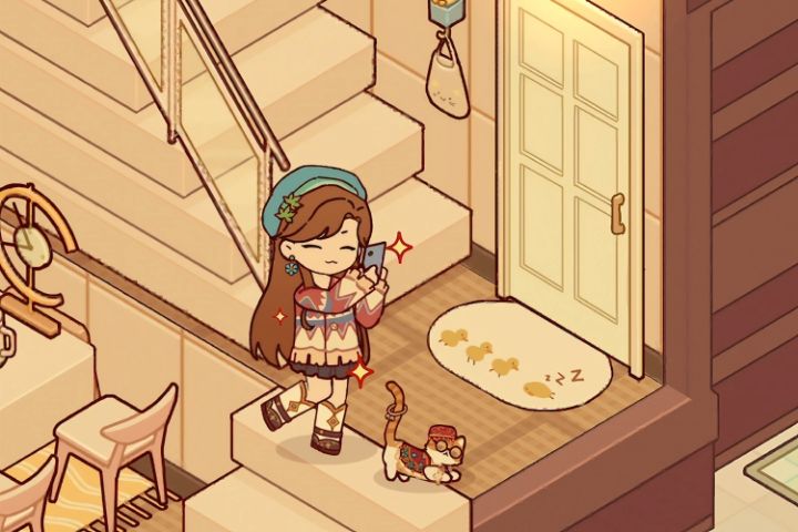 沉浸式装修复式转角 · 奶茶色系小屋截图
