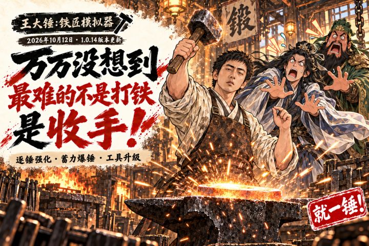 【2026年10月12日更新】万万没想到,最难的不是打铁,是收手!截图