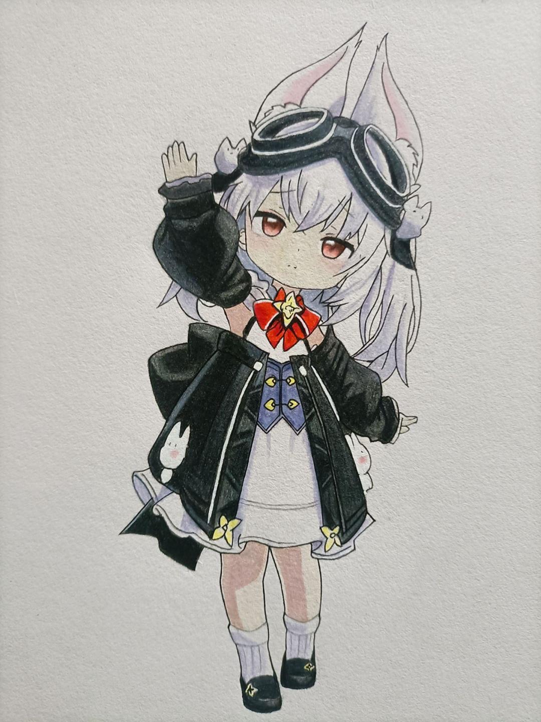 画了一个恰到好处的创作 1