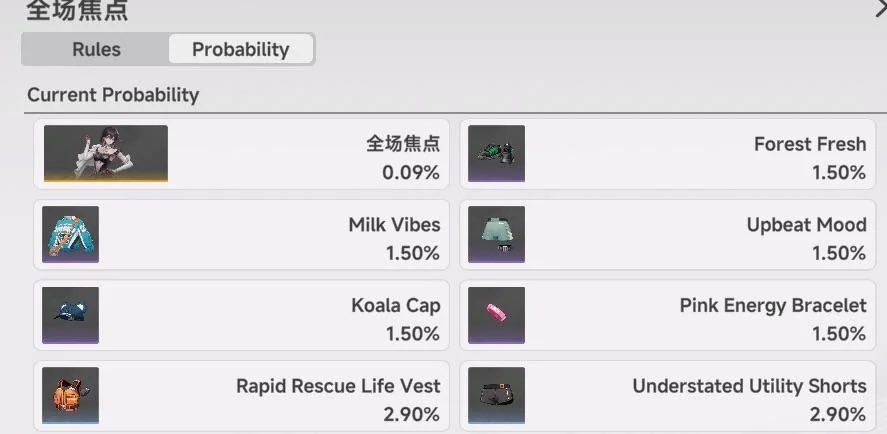 抽配件?无限大部分卡池被爆 2