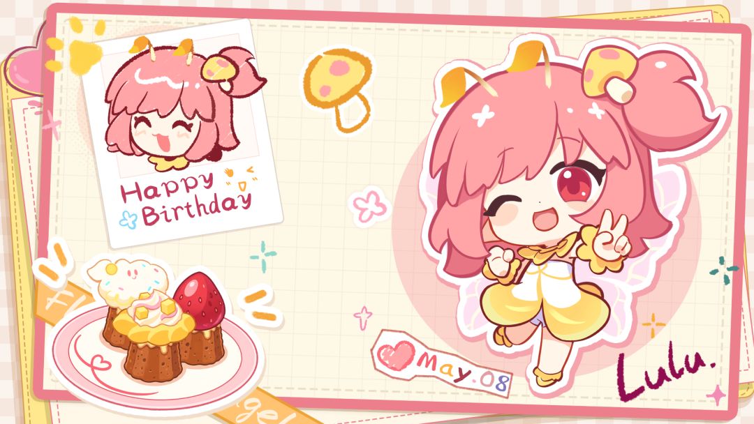 《小花仙：拉贝尔之约》生日快乐，露露