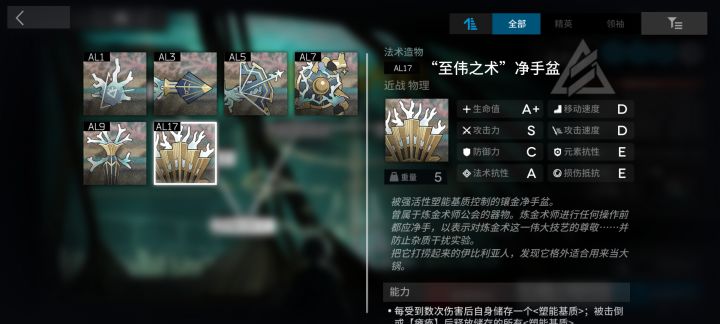 奥卢斯的取名风格一如既往的中二截图