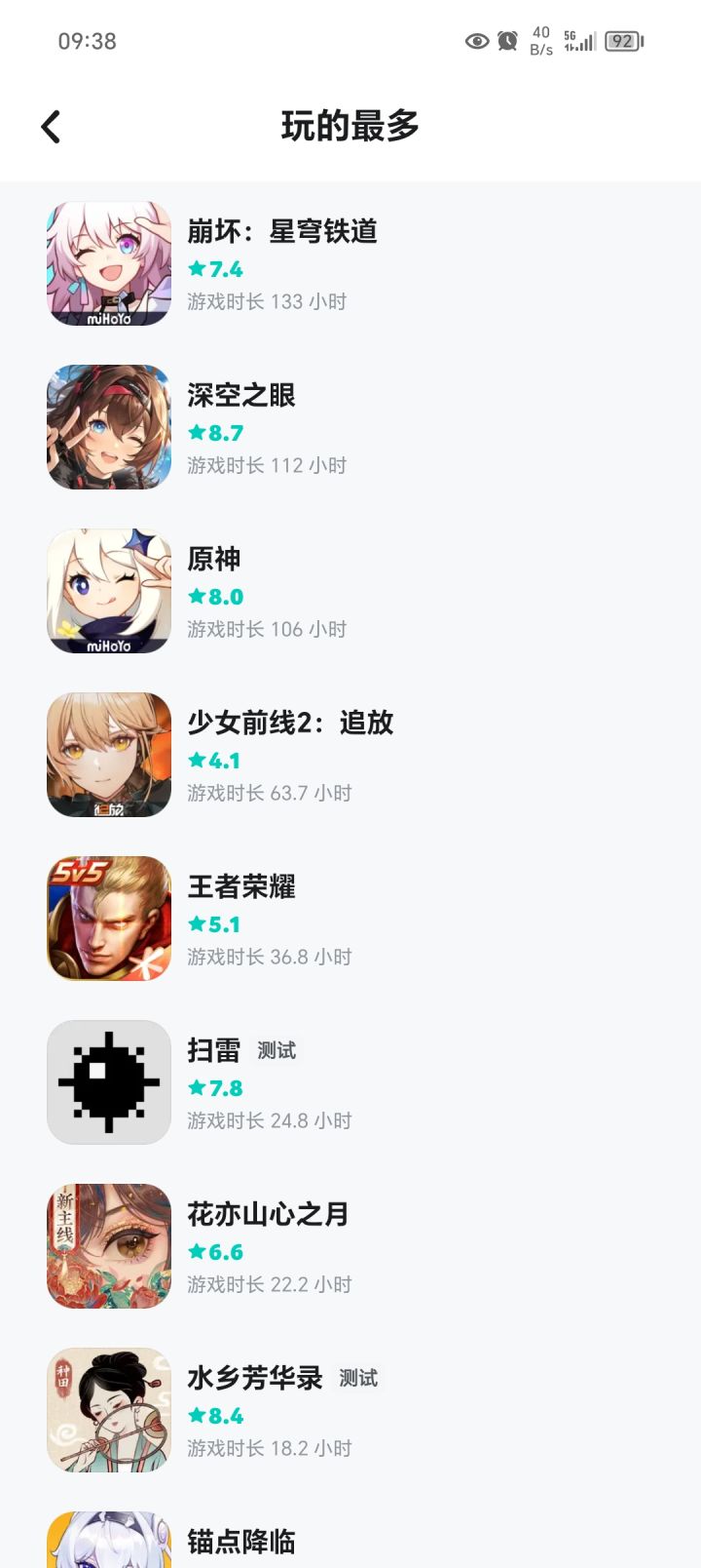 有没有什么好玩的游戏？截图