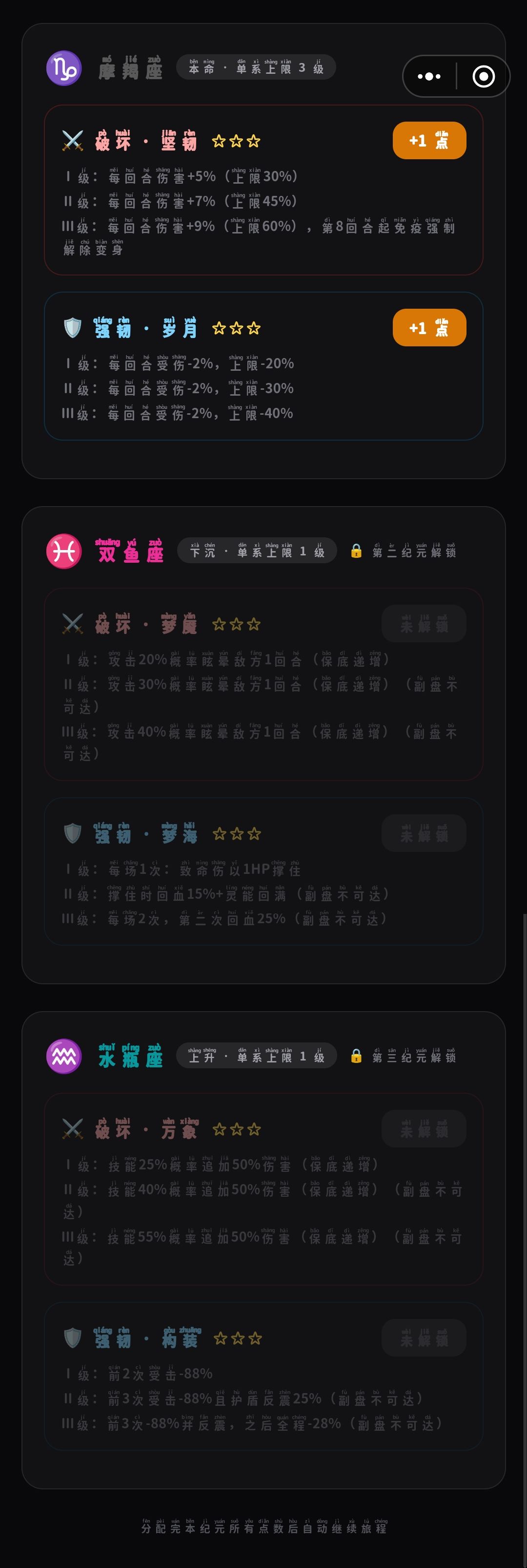 12星座技能图 1