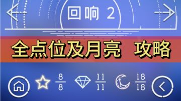 回响2，全点位＋月亮，攻略
