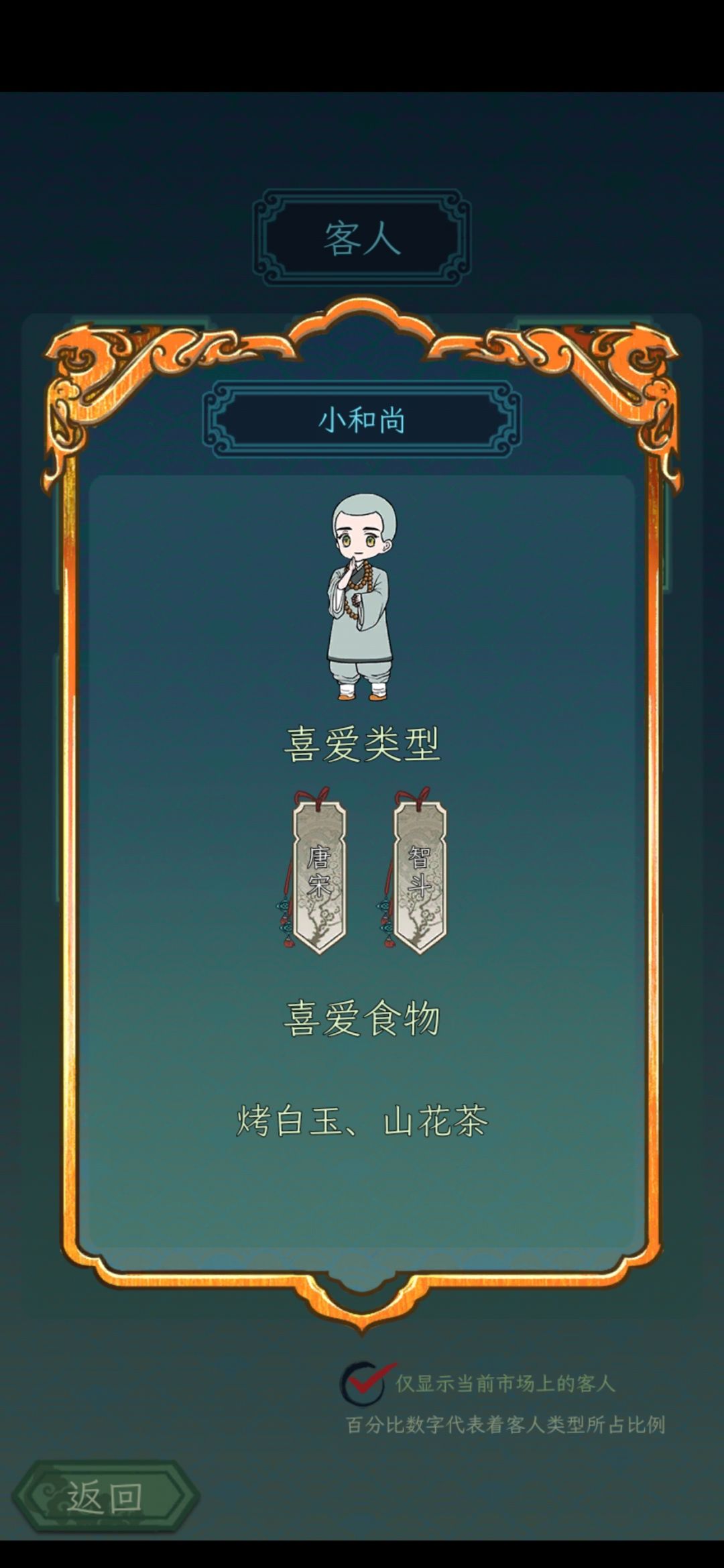 客人喜好 2