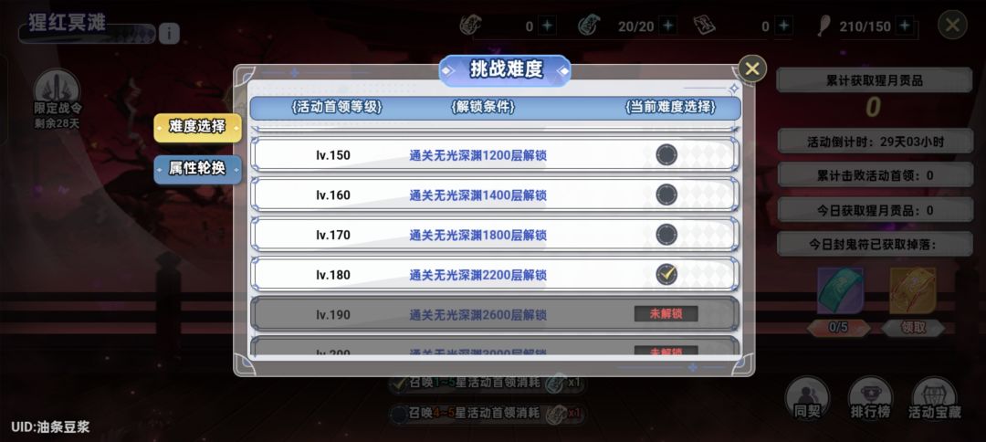 同契来人,能坚持玩完一期活动的 2