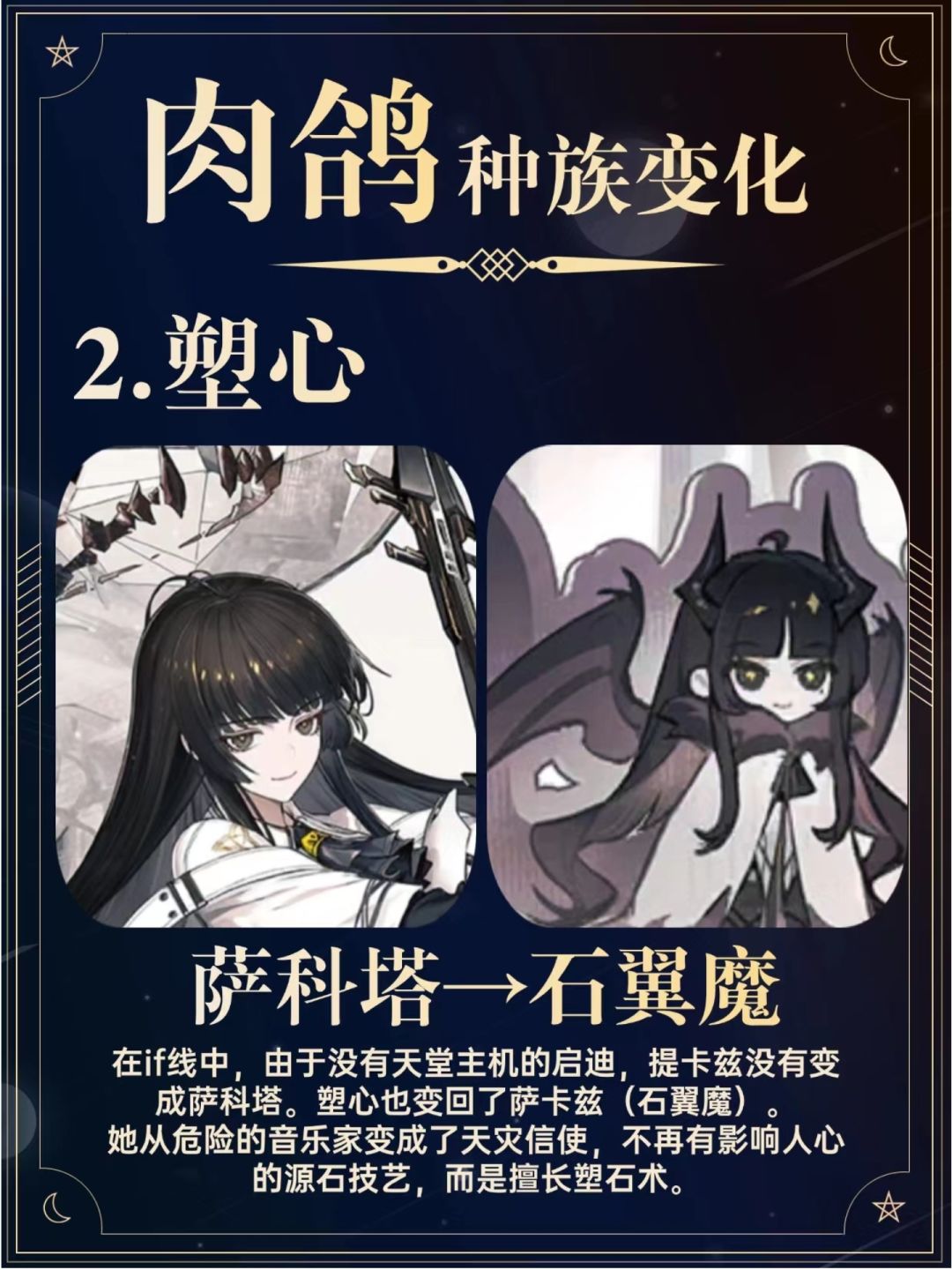哪些角色在肉鸽中被爆改种族? 2