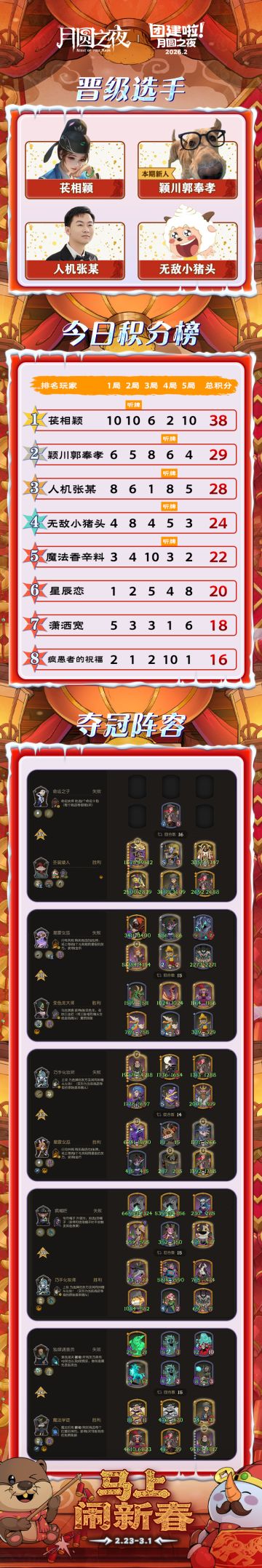 2月主播团建赛 Day3: