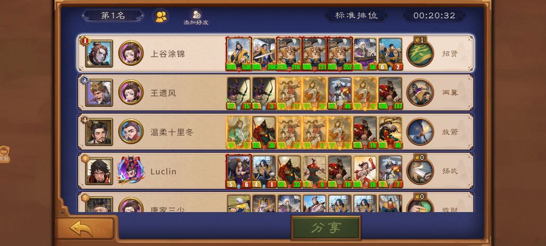 记录一下2100攻防的许褚 1