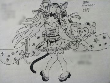 刚刚简单描了一下先天无极门