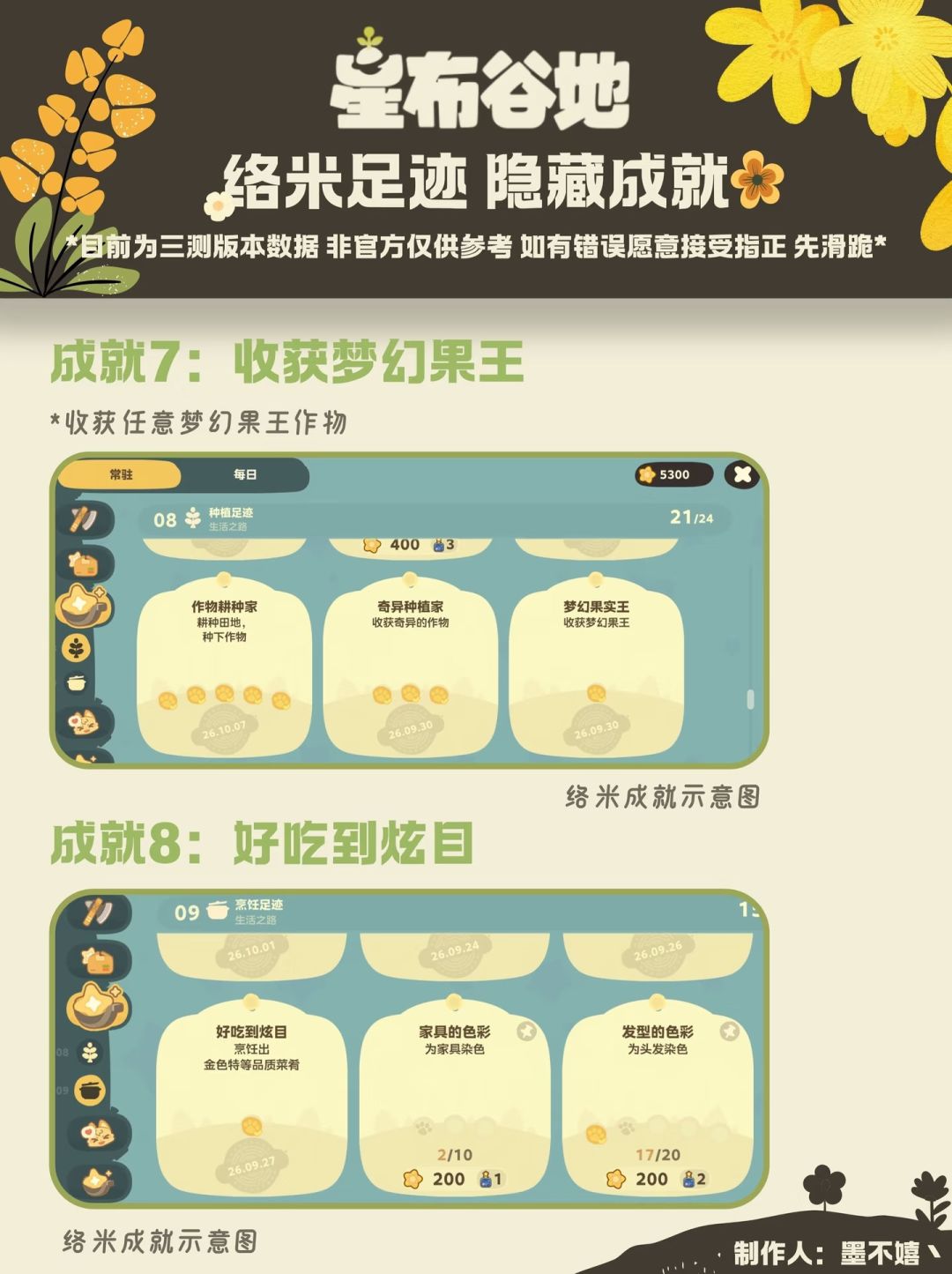 星布谷地三测🌲隐藏成就篇! 5