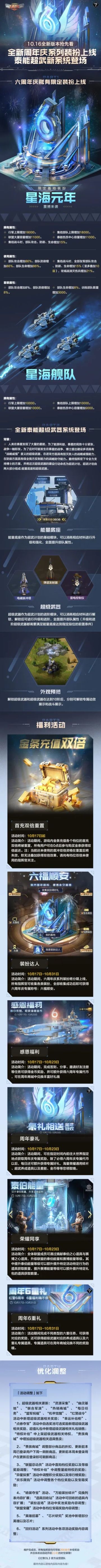 六周年新版本，它来了