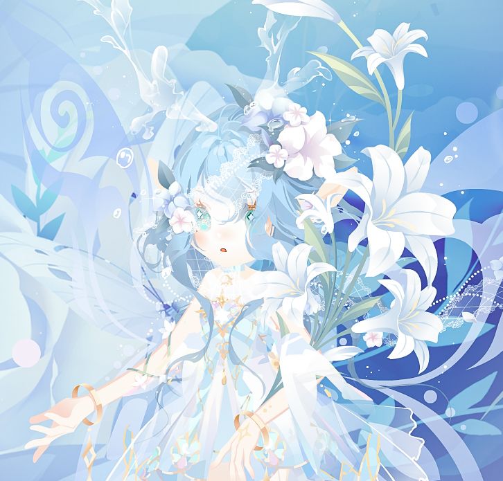 【花漾测试】蓝蓝的小花仙 1