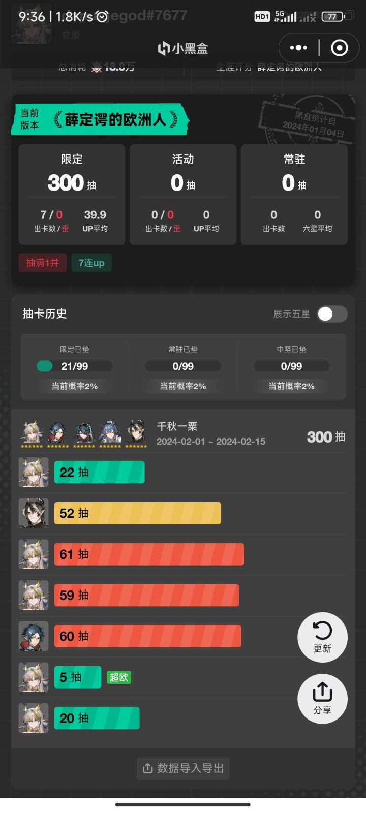 我这三百抽可还值?#明日方舟截图