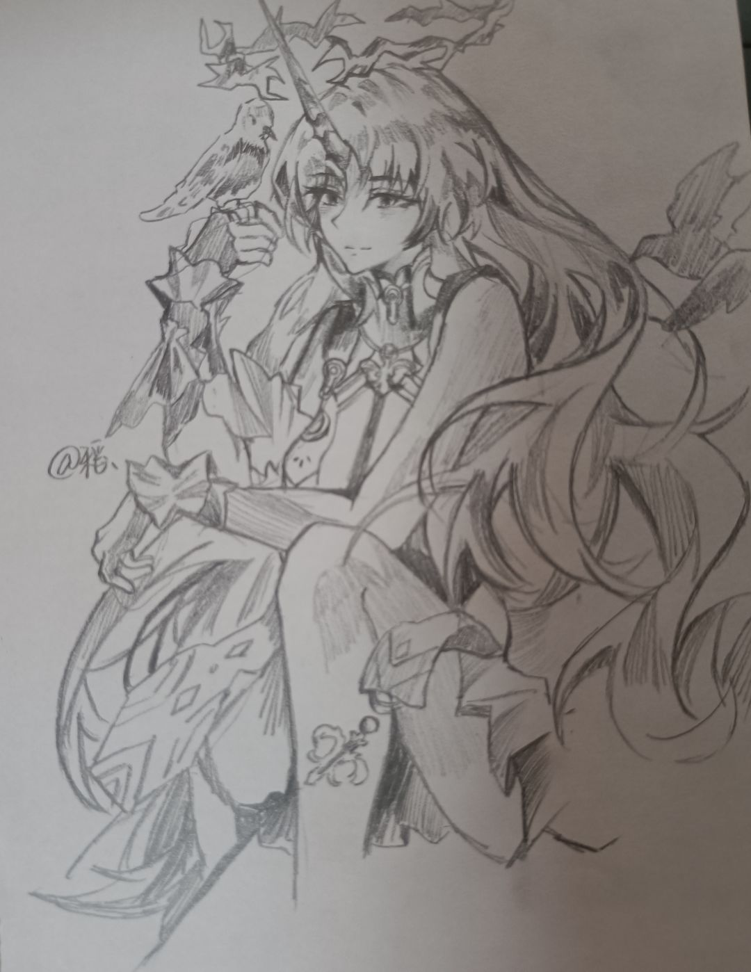 画了卡提希娅~ 2