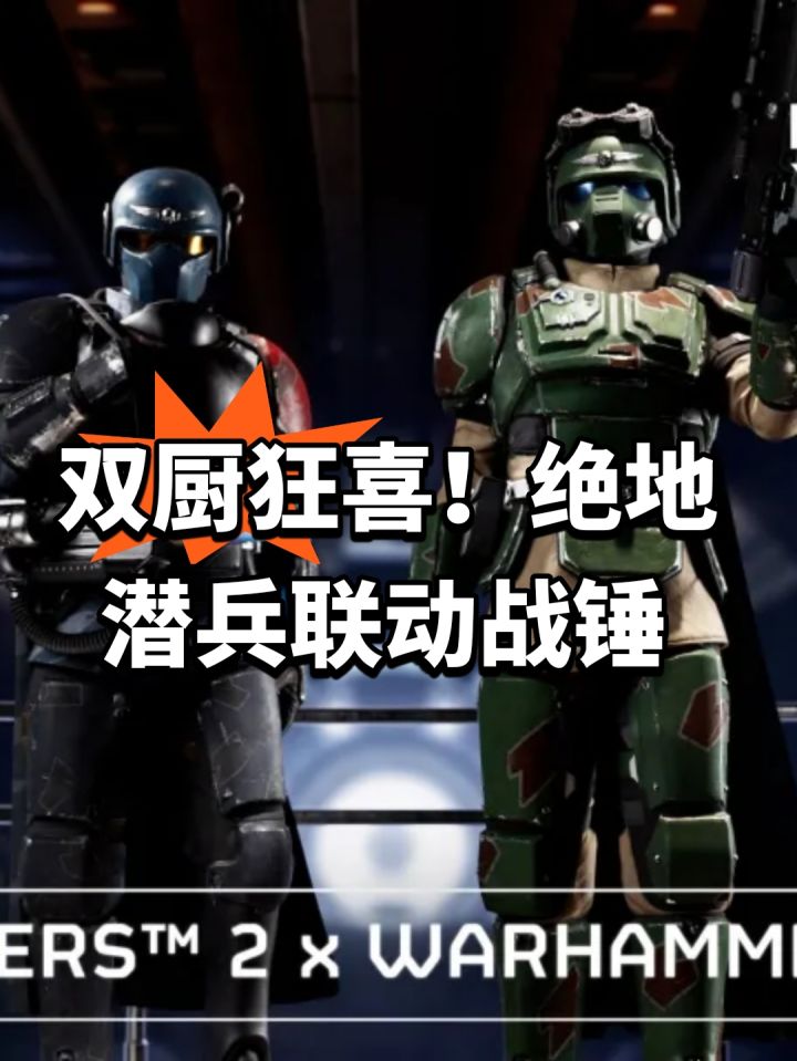双厨狂喜！绝地潜兵联动战锤截图