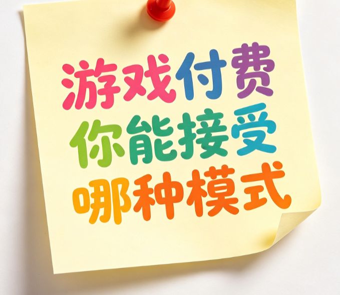 游戏付费,你能接受哪种模式?截图