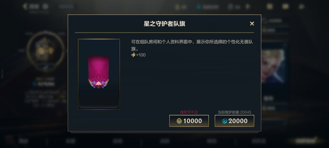 星守队旗。 1