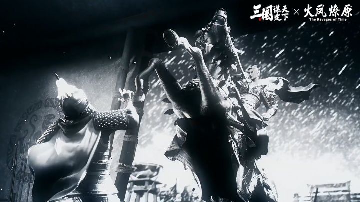 《火凤燎原》作为权谋动画天花板,里面的吕布是武力巅峰的象征!截图