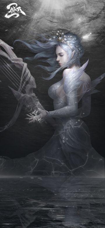 《魂之刃2》|雪之歌姬 海德拉高清壁纸分享